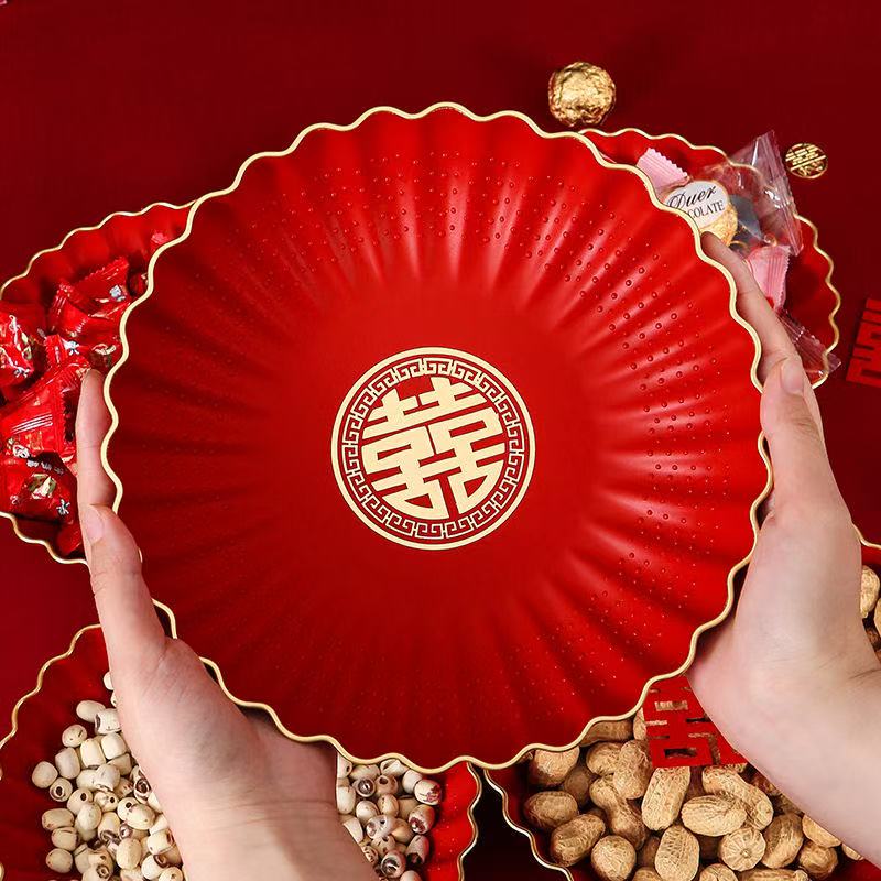 结婚果盘喜糖盘干果盘