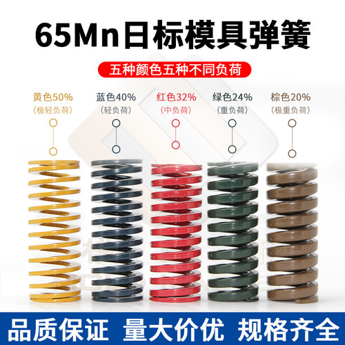国产65Mn模具弹簧日标矩形弹簧