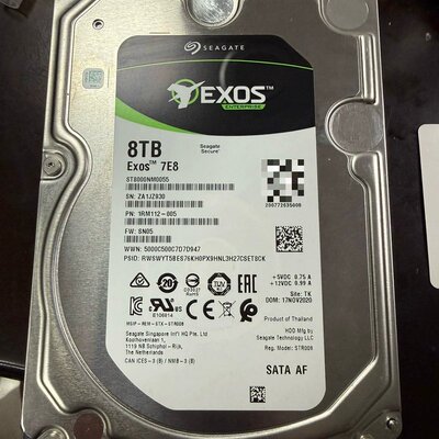 议价希捷8t企业级硬盘 ST8000NM0055 100片可维修