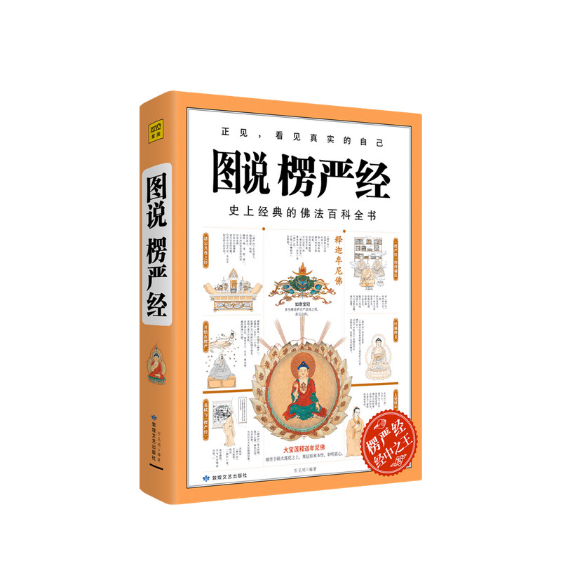 图说楞严经石见明 著 佛法百科全书佛教经典哲学宗教社科书籍