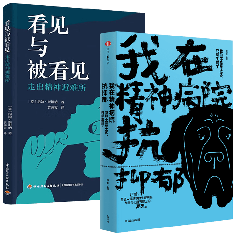我在精神病院抗抑郁+看见与被看见 左灯等 著 心理
