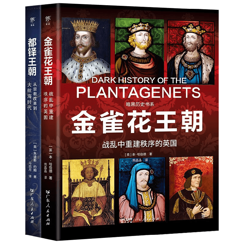 暗黑历史书系 都铎王朝+金雀花王朝 本·哈伯德 著 历史