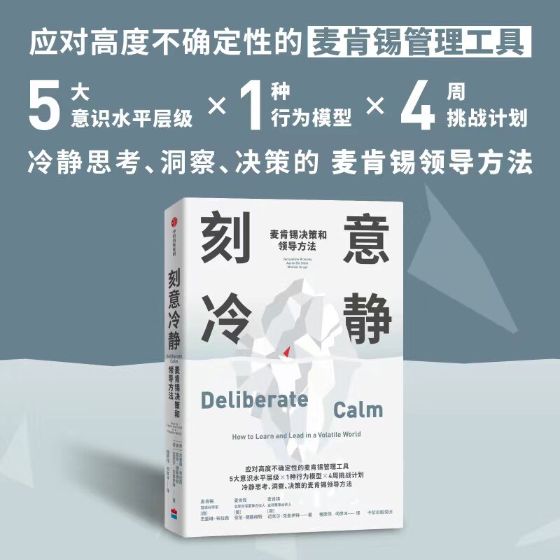 刻意冷静 麦肯锡决策和领导方法 杰奎琳布拉西等著 针对高压环境和不确定性的麦肯锡问题分析和解决方法