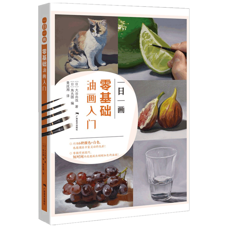 一日一画 零基础油画入门 大谷尚哉 著 绘画 中信