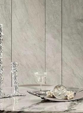 一匚 现代轻奢银色烛台桌面摆件 客厅餐厅酒店样板房家居装饰品