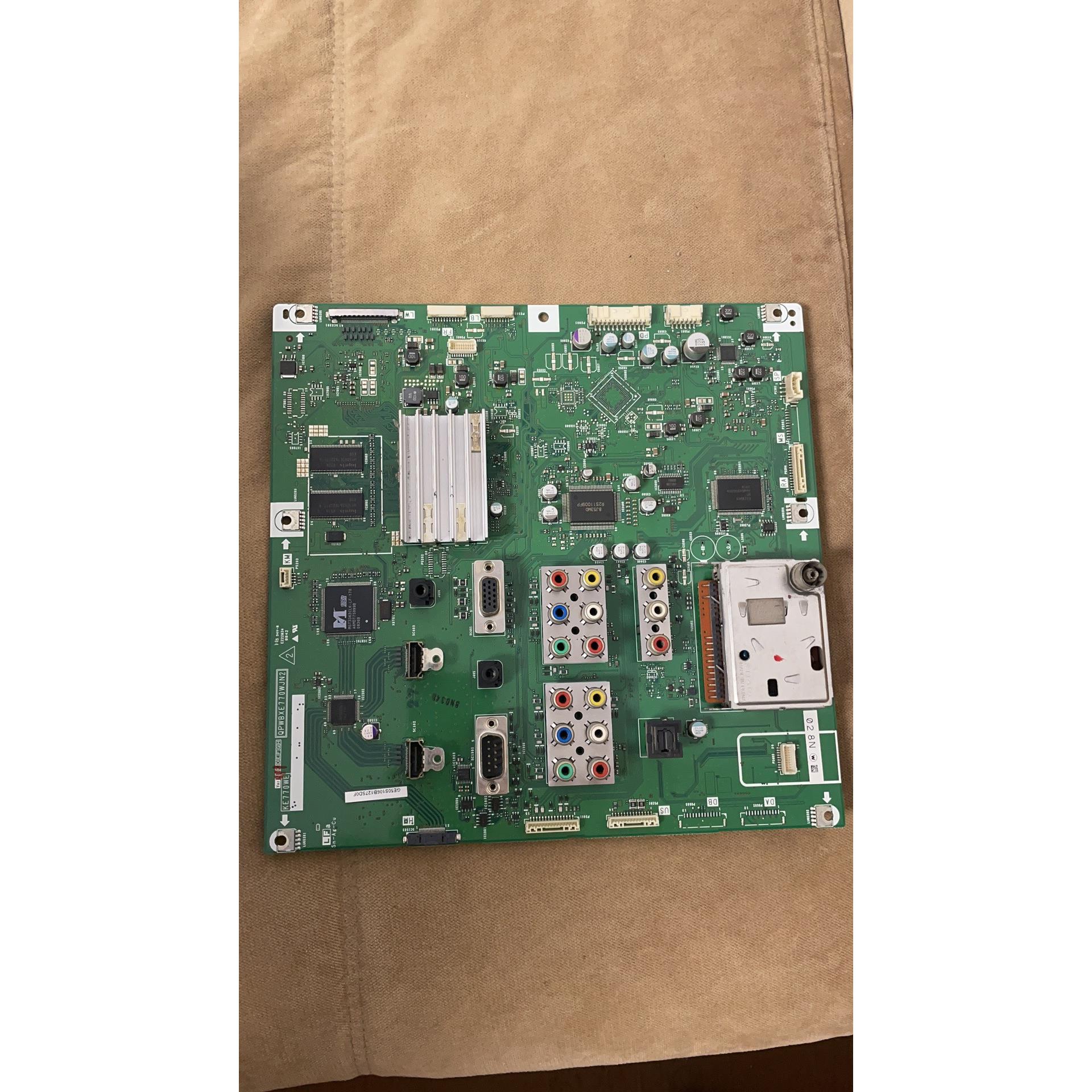 夏普LCD-42/46/52GE50A 42/46/52GE5A 主板QPWBXE773WJN/2/3 770