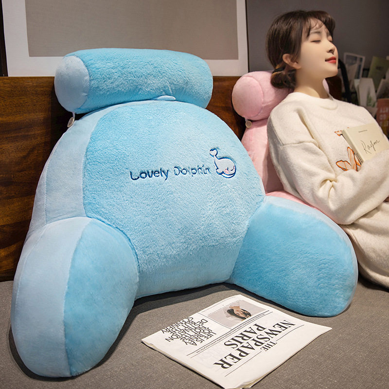 床头靠垫儿童女孩少女新款学生宿舍沙发用靠枕坐椅办公室高级枕套,居家布艺,床头靠垫,淘宝优惠券,粉丝福利购,淘宝优惠卷