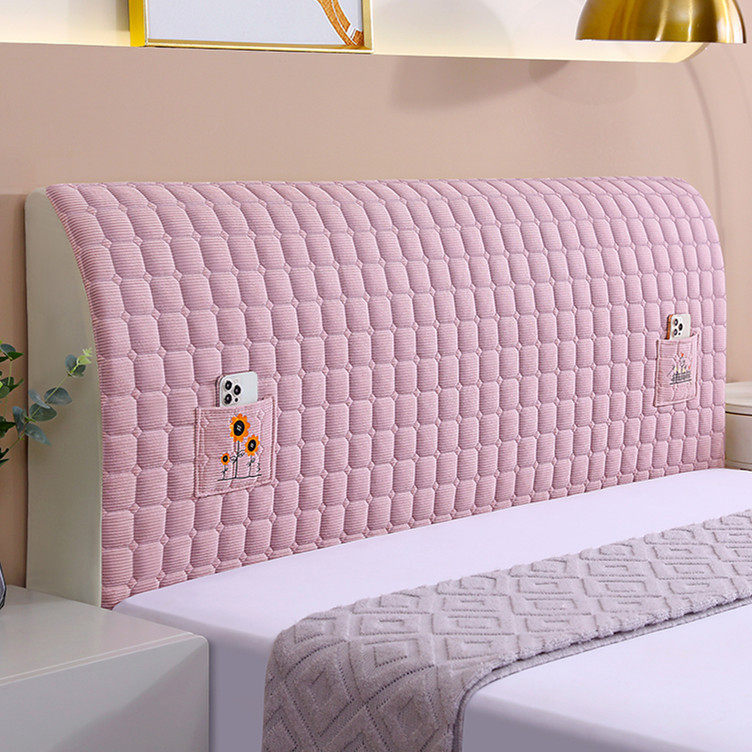 床头罩公主风新款通用老式木板床头罩软包布艺床轻奢床靠实耐脏改,居家布艺,洗衣机罩,淘宝优惠券,粉丝福利购,淘宝优惠卷