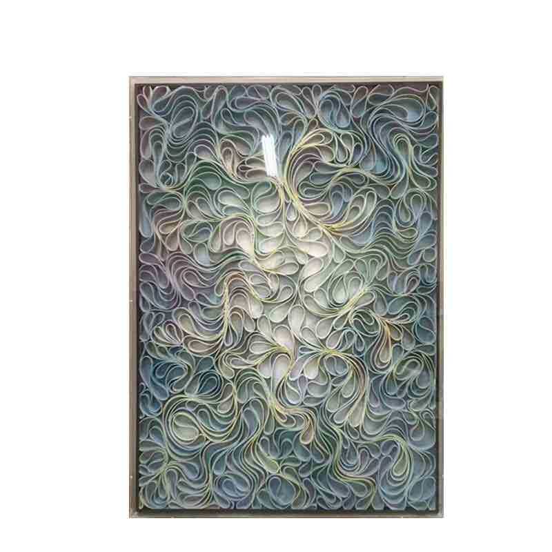 纸艺挂画立体式建筑装饰画装饰挂画