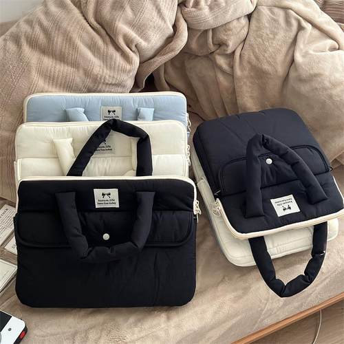 韩国新款te**um防震11/13/15寸ipad内胆包可爱手提笔记本电脑收纳