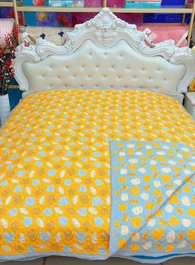 四季通用加厚AB面床盖三层双面防滑炕盖多功能榻榻米床盖耐脏床单