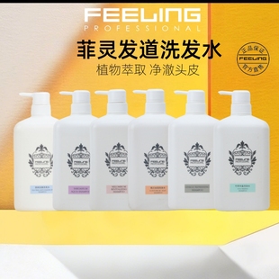 正品菲灵银杏健发茶树去屑海草植物发膜护发素控油蓬松发道洗发水