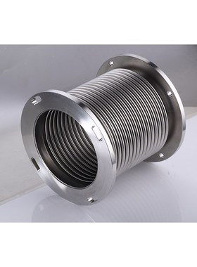 供应ISO-K/F膨胀节 304/316L不锈钢法兰补偿QI真空波纹管DN63-250