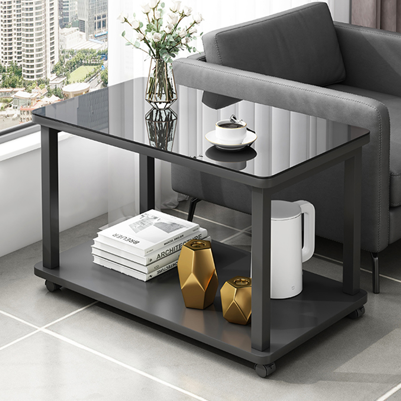 沙发边几边柜可移动办公室茶桌轻奢高级感茶几简约现代阳台小桌子