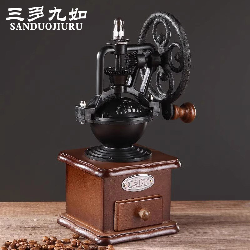 咖啡豆研磨机家用手磨咖啡机小型咖啡磨粉机手动研磨器手摇磨豆机