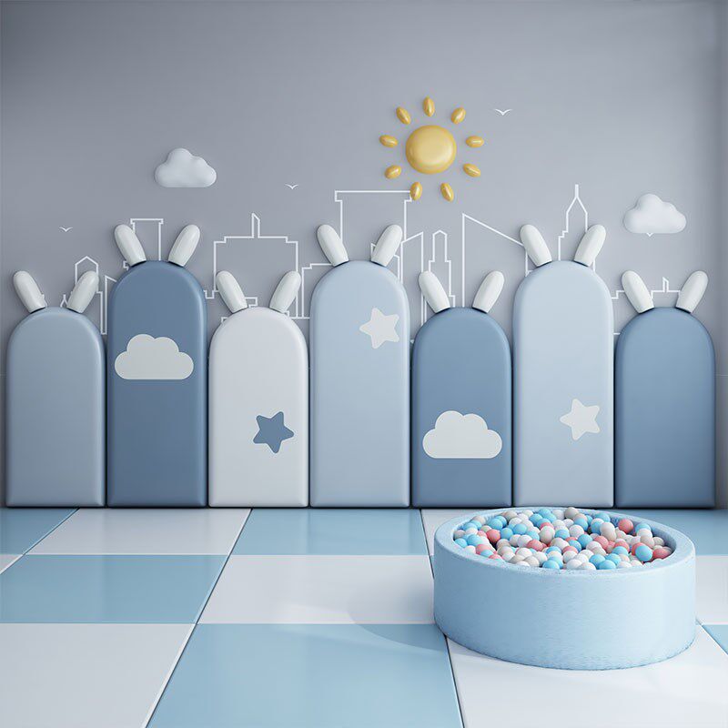 加厚立体防撞软包墙贴自粘儿童房墙围裙幼儿园教室墙面装饰防撞垫,家居饰品,软装墙贴,淘宝优惠券,粉丝福利购,淘宝优惠卷