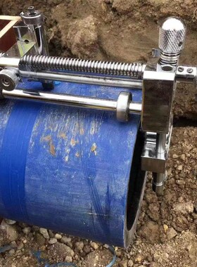 PE天燃气水管道旋转刮刀刮除氧化层电熔焊机配件