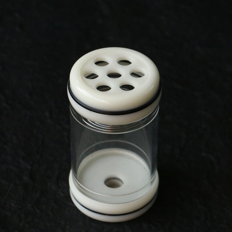 精品沪工纯手工制作透明有机蝈蝈罐蛐蛐蝈蝈爬虫鸣虫罐虫具55簧