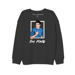 fine卫衣帽衫 Friendsforever老友记官方限量周边同款 罗斯I’m