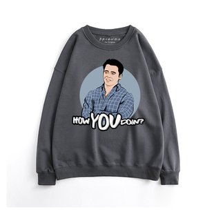 Friendsforever老友记周边乔伊HOW YOU DOIN卫衣帽衫开衫