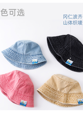 星球研究所冈仁波齐纯棉防晒渔夫帽男女登山户外徒步牛仔遮阳帽子