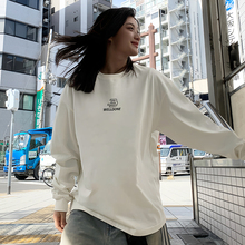 WE11DONE TRACK潮牌美式宽松WELLDONE重磅打底衫长袖T恤男女秋冬