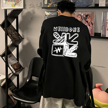 WE11DONE TRACK潮牌高街宽松WELLDONE重磅打底衫长袖T恤男女秋冬