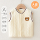 婴儿马甲春秋款 外穿A类纯棉马夹宝宝初秋保暖小坎肩儿童夹棉上衣