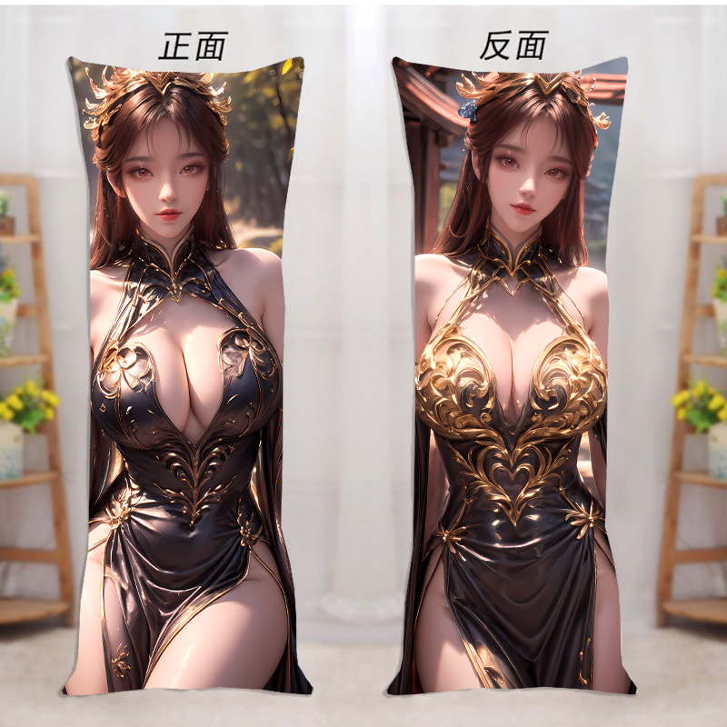 百炼成神 毒血夫人等身抱枕动漫周边宅男睡觉长条抱枕夹腿定制