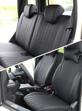 适用于2023+吉姆尼5门内饰专车用皮革全包围坐垫座椅套JC74JB74xl