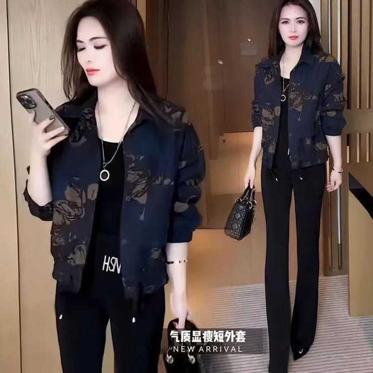 下单立减50【厂家直发】时尚百搭休闲短外套女士春秋新款