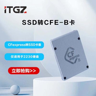 ITGZ CFexpress存储卡卡套适用于尼康佳能cfeb相机卡TypeB卡套