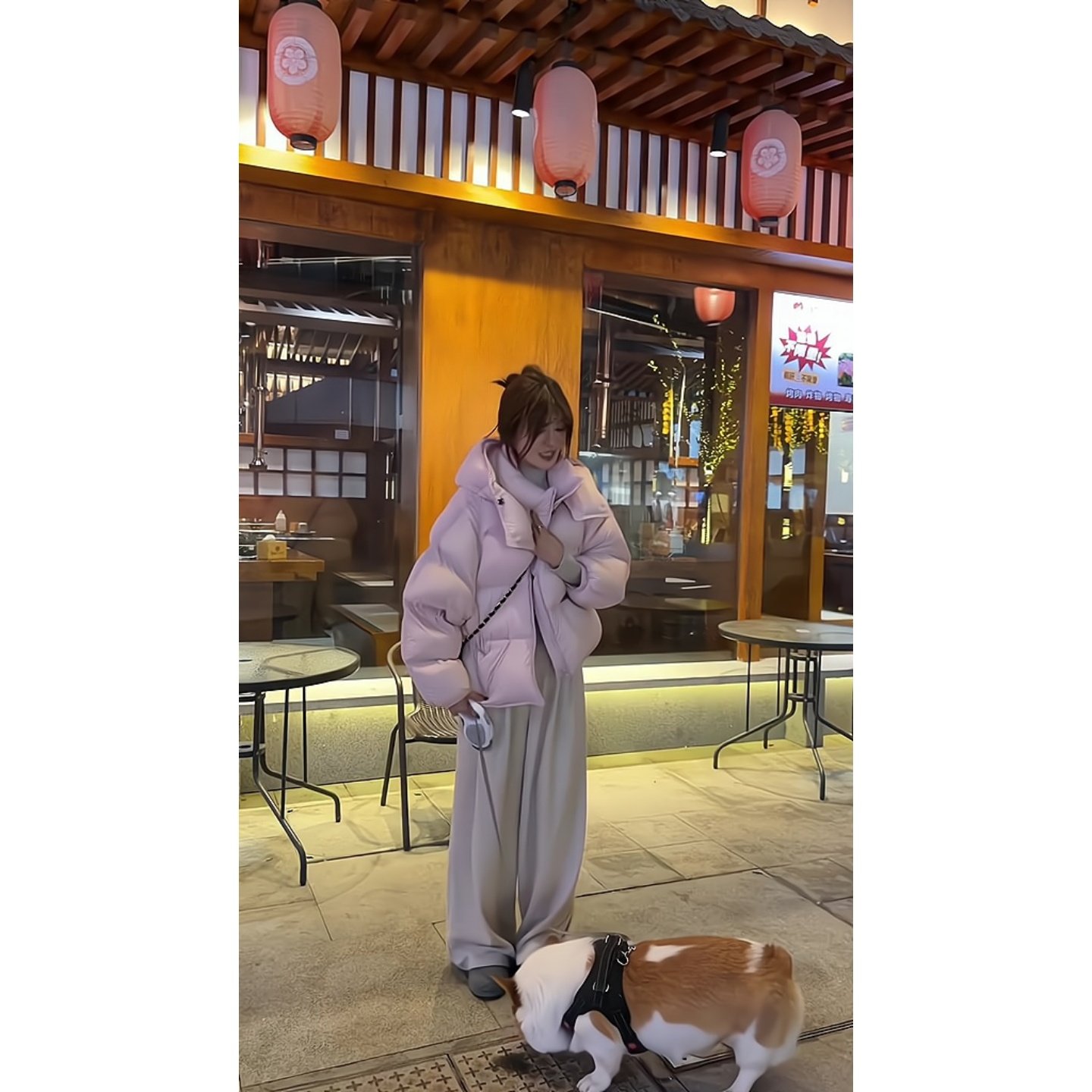 2025冬季连帽加厚面包羽绒服