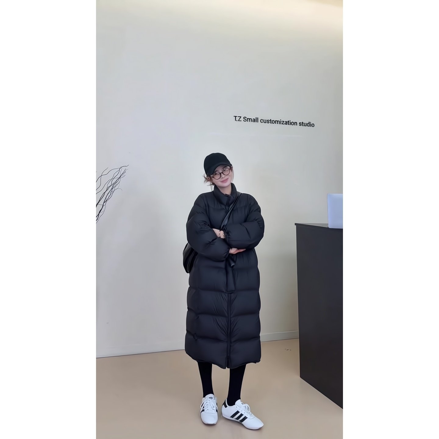 2025冬季女过膝加厚羽绒服