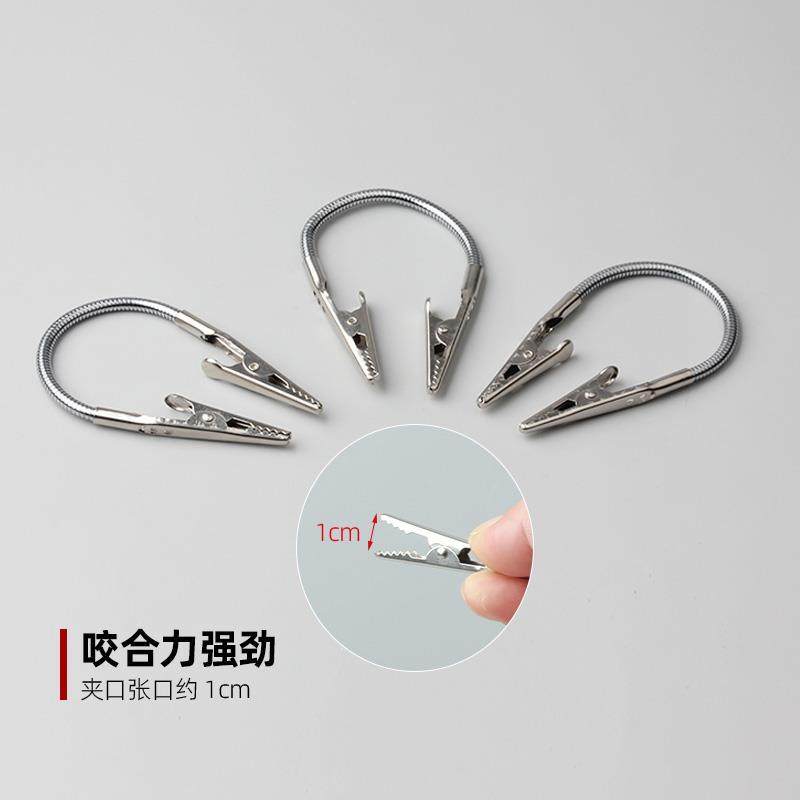 双头夹360弯折旋转广告夹