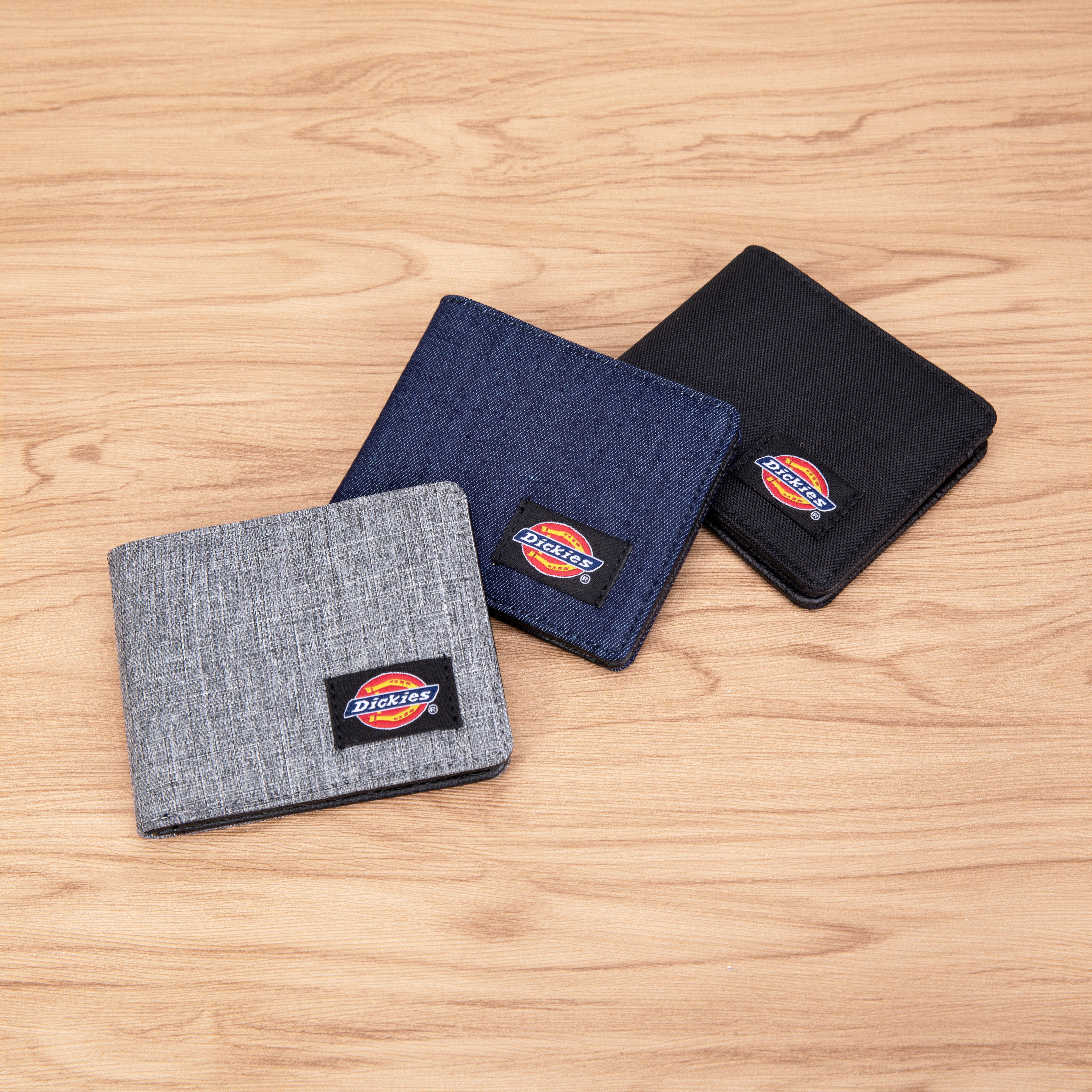 Dickies 二折叠钱包经典复古涤纶多卡位银行卡包驾驶证包男女同款