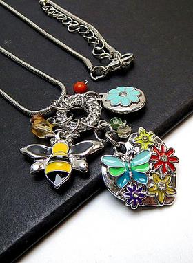 合金镀金锁骨链女全新项链