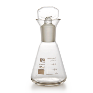 SAIEISE 碘量瓶 定碘三角烧瓶锥形瓶50-5000ml 带刻度具标准磨口具塞封口膜 高硼硅玻璃 实验室器材耗材
