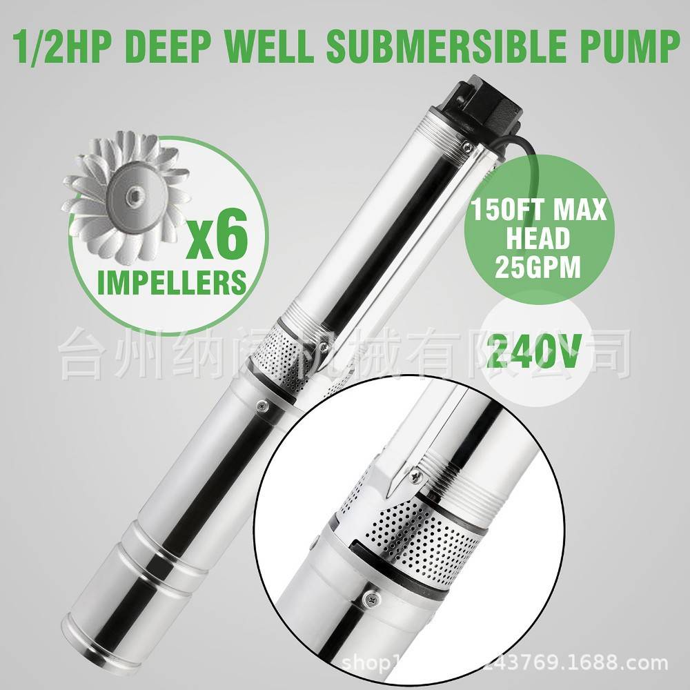 220V不锈钢深井泵4