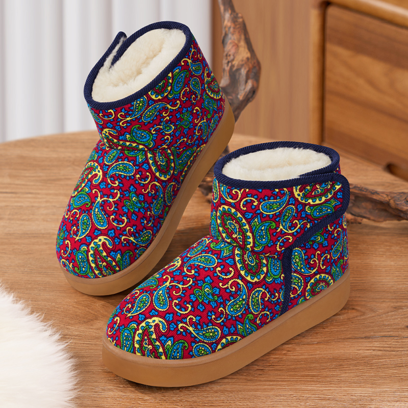 老人棉拖鞋女冬季保暖室内妈妈鞋