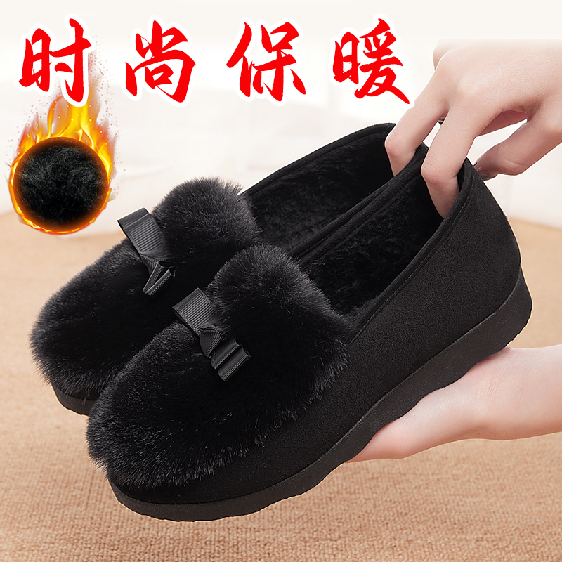 老北京软底防滑棉鞋时尚