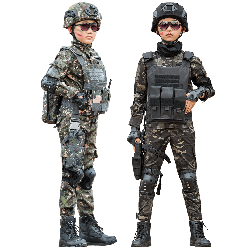 儿童迷彩服套装特种兵衣服