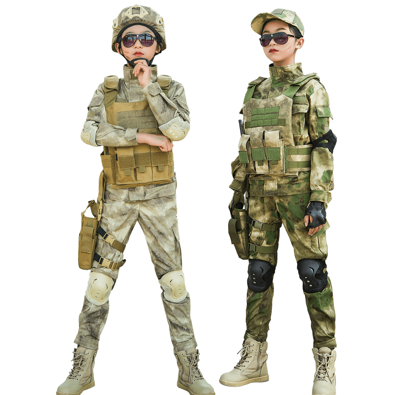 春季儿童迷彩服特种兵男童