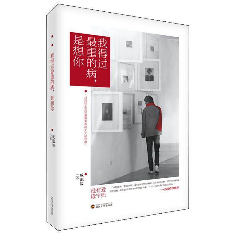 我得过重的病 是想你 9787307138810 武汉大学出版社 咸泡饭　著