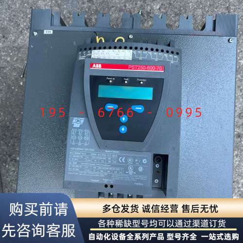 拆机ABB软启动器PST250-600-70议价产品