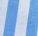 thumbnail for Left blue small size three-color vertical striped shirt 33121625