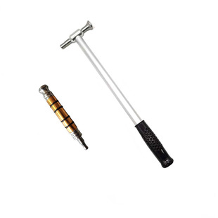 汽车凹陷免钣金修复工具凹痕整平配件锤子不锈钢头修复敲击免钣金