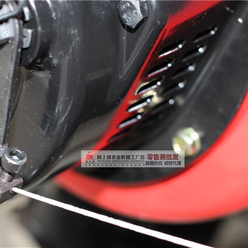 风冷柴油机微耕机免拉手摇启动器装置拉盘电起动改装手摇改装电启