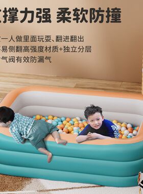 儿童游泳池充g气玩具池子海洋球池家用小孩子防摔夏天亲子游乐场
