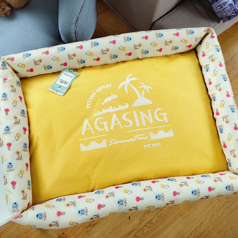 夏季狗垫子全可拆洗牛津布宠物垫猫咪睡I觉垫不粘毛狗窝猫窝透气